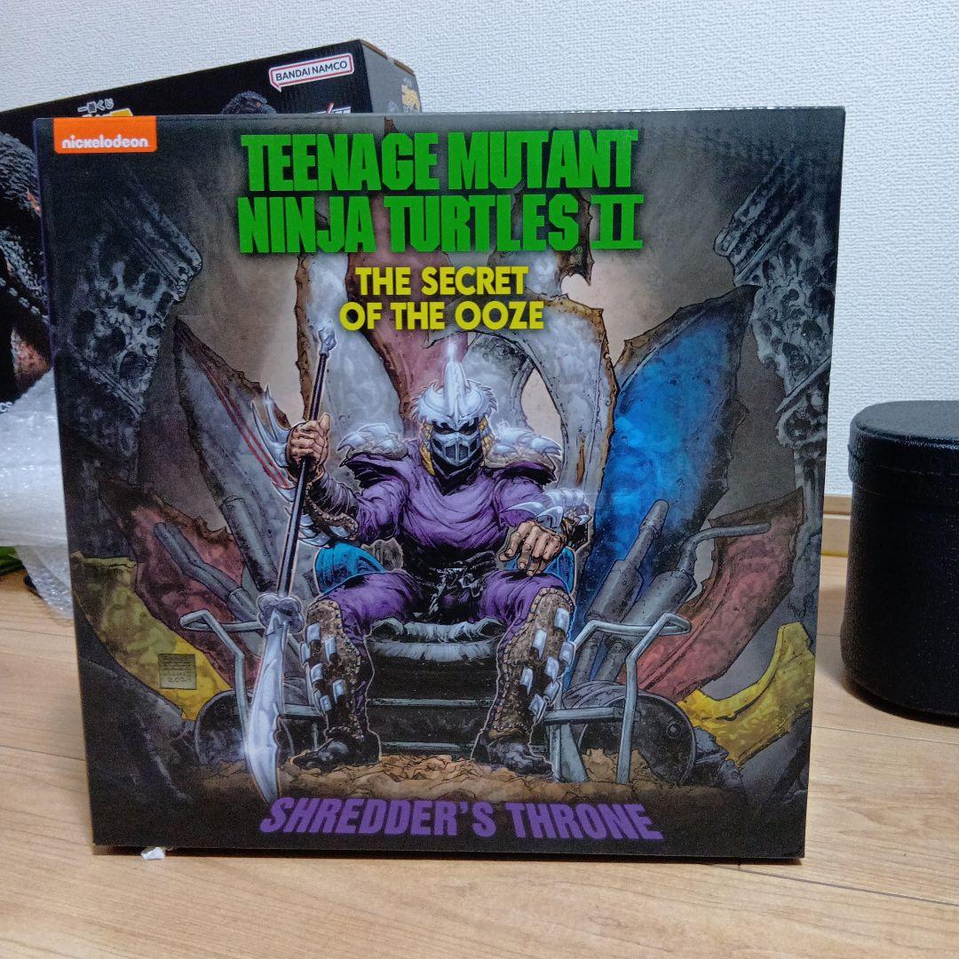 

[USED] TMNT Teenage Mutant Ninja Turtles 2 Shredder s Throne NECA