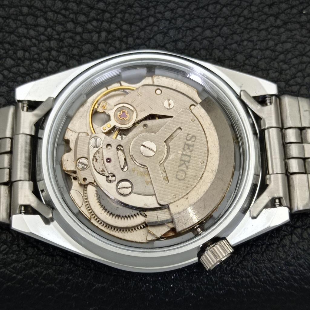 AUTOMATIC VINTAGE SEIKO 5 REFURBISHED JAPAN MENS WHITE DIAL WATCH A440474-9 Sk-a440474-1