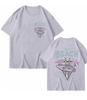 Life Is A Beach Letter Printed Casual T Shirt Oversize T Shirts Unisex Unisex TShirt Round Neck Short Sleeve Comfortable Tee Shirt