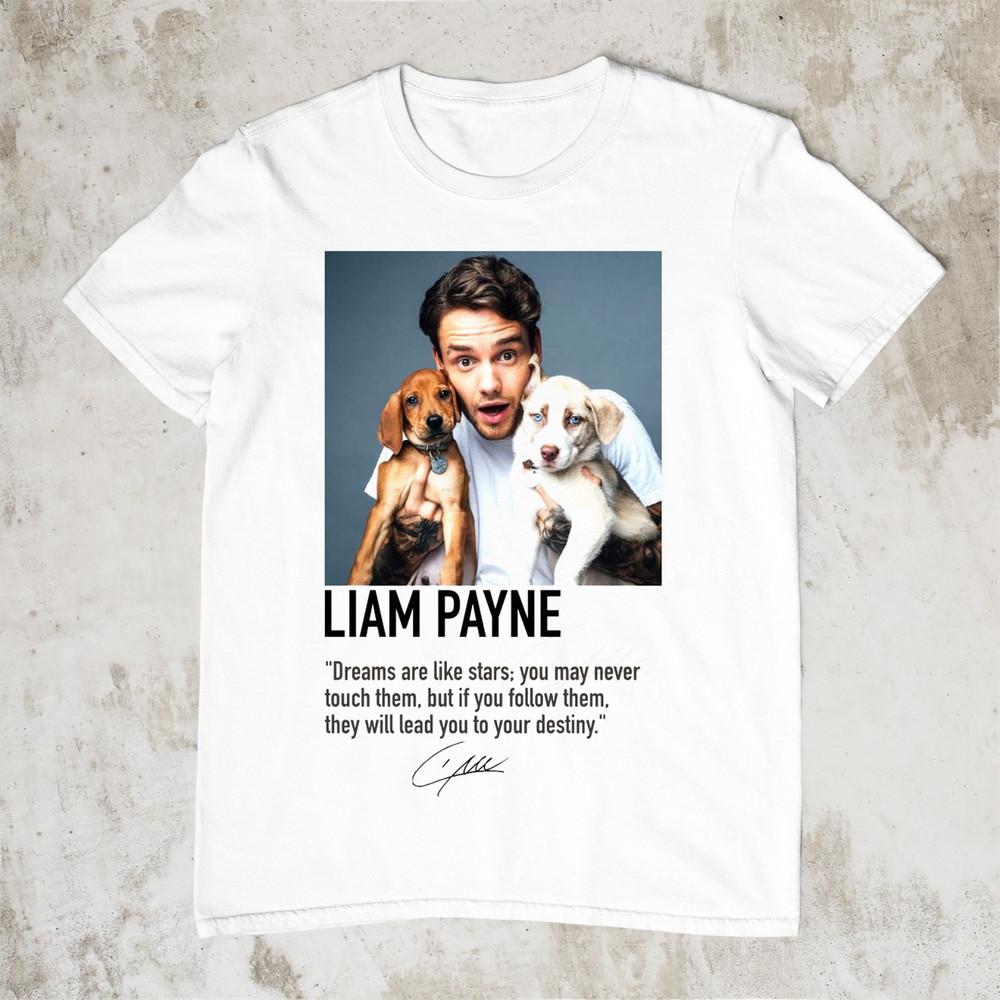 NEW Liam Payne Quote One Direction Band White All Size Shirt AR312 Unisex T-Shirt