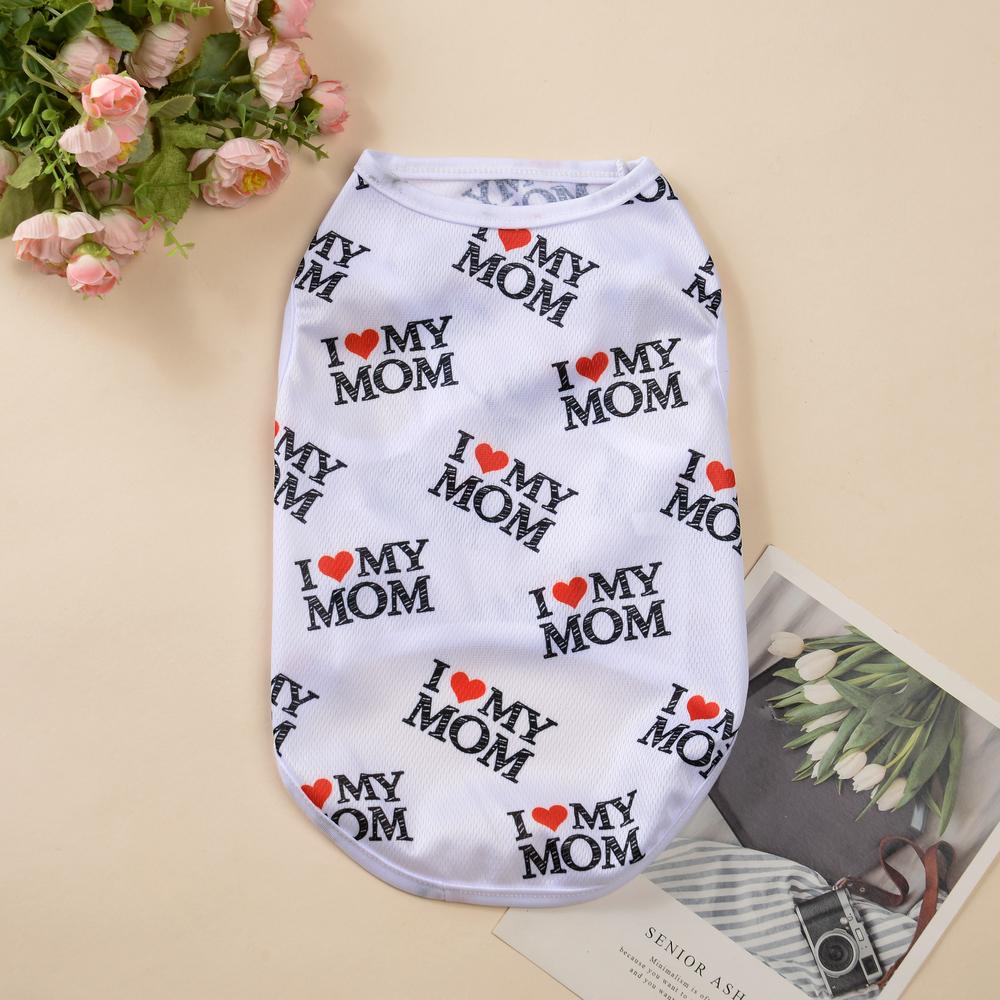 Pet Cat Vest Soft Breathable Clothes For Small Dog Cats Fashion Print Puppy T-shirt Kitten Costume Chihuahua Sweatshirt Supplies