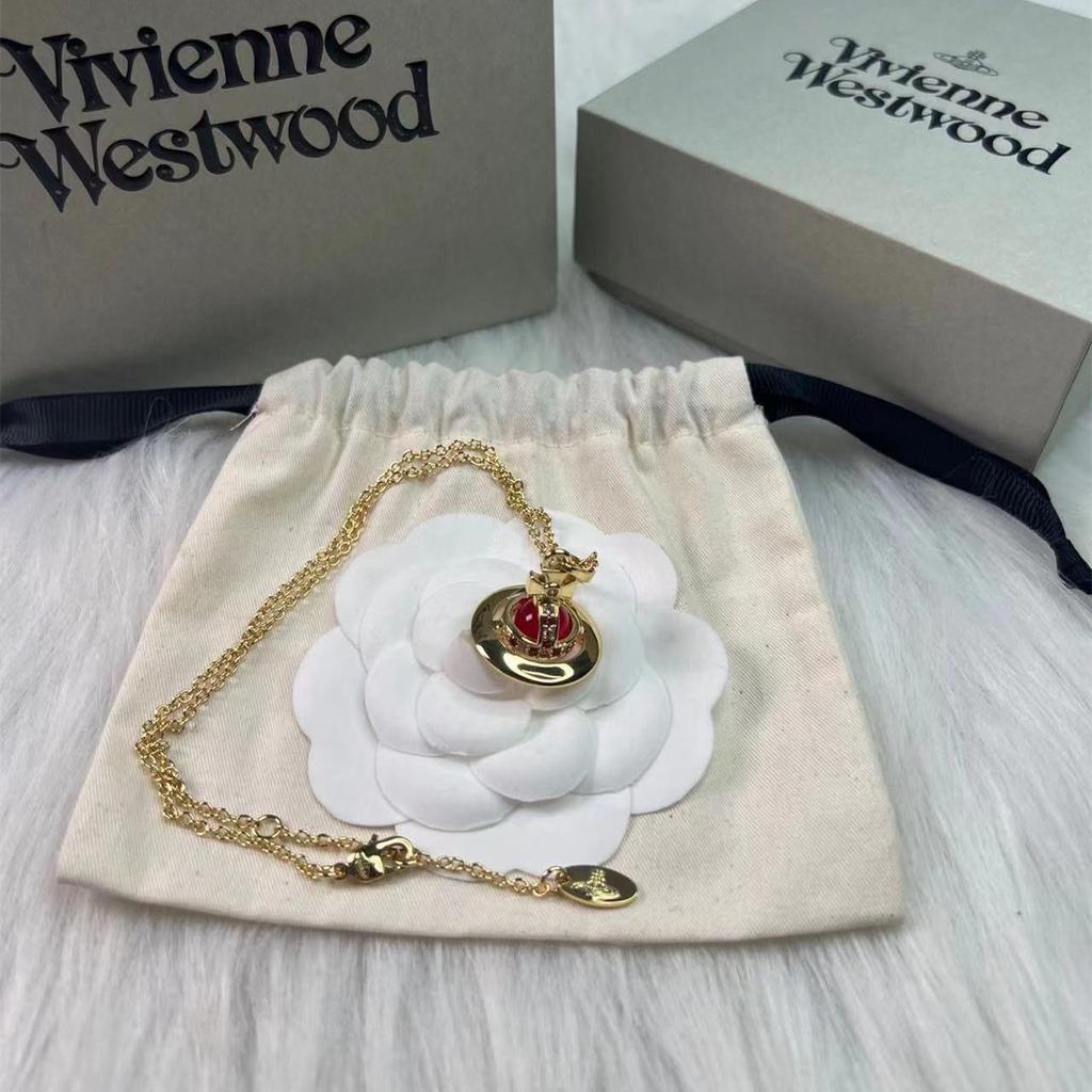 Vivienne Westwood Císařovna Vdova 10mm Orb UFO Přívěsek Choker