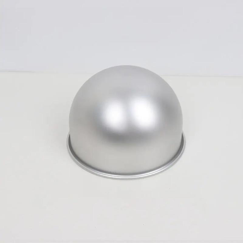 Deep Half Sphere Cake Baking Mould Efficient Nonstick Aluminum Cupcake Maker For Oven And Kitchen Use
