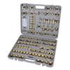 122pcs Automotive Air Conditioning Leak Test Kit Multifunction Brass AC Leak Detection Repair Tools Kit for Car Auto AC