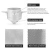 Portable Hand Brewed Coffee Filter Folding Double Layer Filtration   Fine Encrypted Coffee Filter