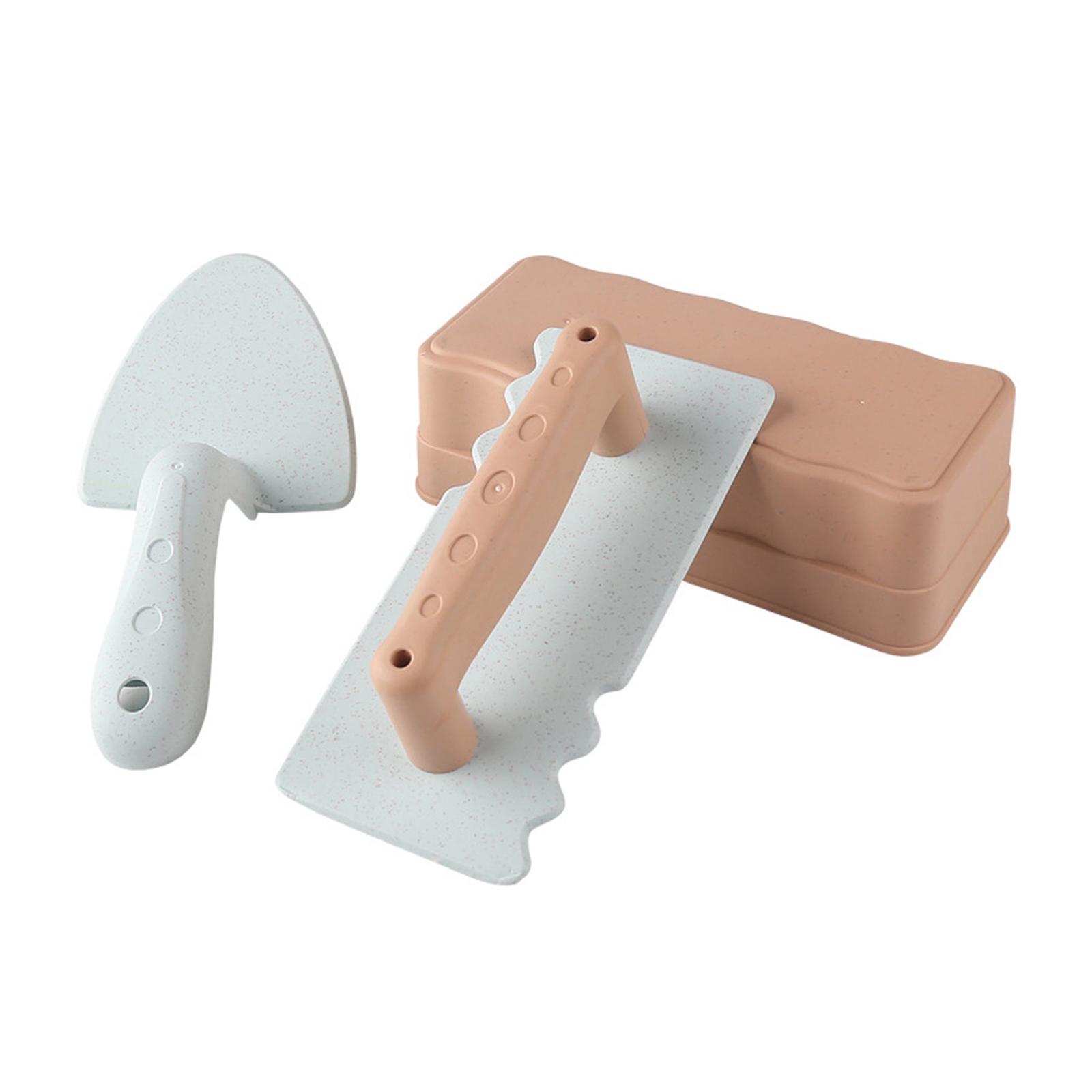 

Детская пляжная игрушка Форма для песочного кирпича для детей Инструмент для изготовления песочных кирпичей для садоводства Снег Задний двор Детские пляжные гаджеты Инструмент для песка коричневый