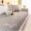 French Style Sofa Cushion Cover Non-Slip  Summer Solid Color Cool Feeling Sofa Protector Soft Anti-Skid Living Room Sofa Mat