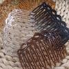 Pack of 6pcs Plastic/Resin French Side Combs For Women Hair Styling Accessories Side Parting Comb Headgear