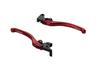 EFFEX Smooth Fit Lever XSR900 XSR700 Red Left and Right Set Lever EAL010R (16-20), (18-20) (Brake/Clutch Set)
