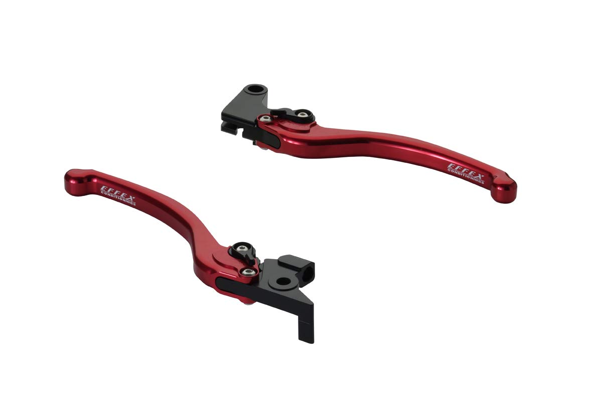 

EFFEX Рычаг Smooth Fit XSR900 XSR700 Красный Левый и Правый Комплект Рычаг EAL010R (16-20), (18-20) (Комплект тормозов/сцепления)