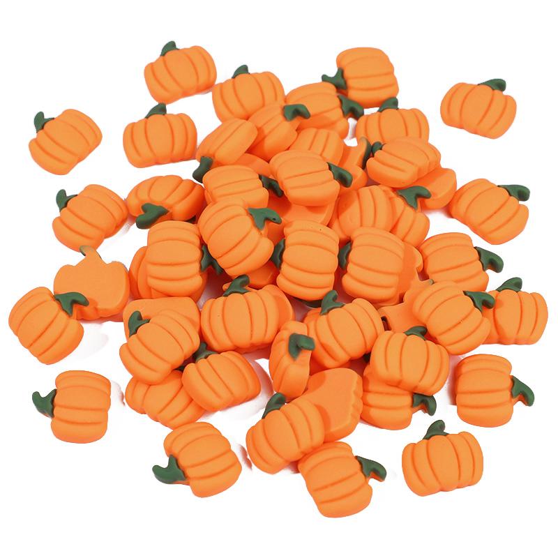 20/50Pcs Mini Resin Pumpkins for Halloween Thanksgiving Day Autumn Home DIY Craft Decoration Supplies Miniatures Fake Vegetables