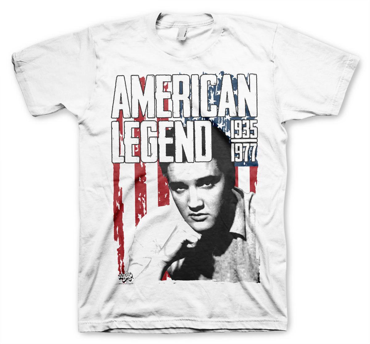 Licence Officielle Elvis Américain Legend Homme T-SHIRT S-XXL Tailles M