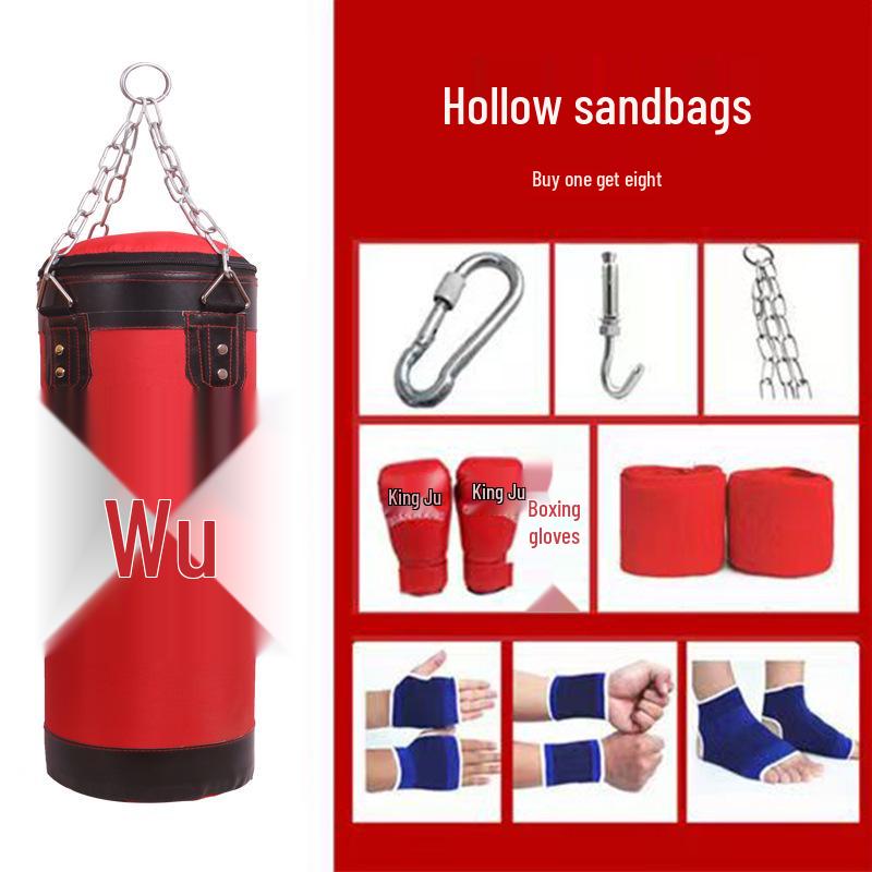 Hängender Box- & Taekwondo-Sandsack für Fitnesstraining - Indoor-Tumbler für Erwachsene & Kinder