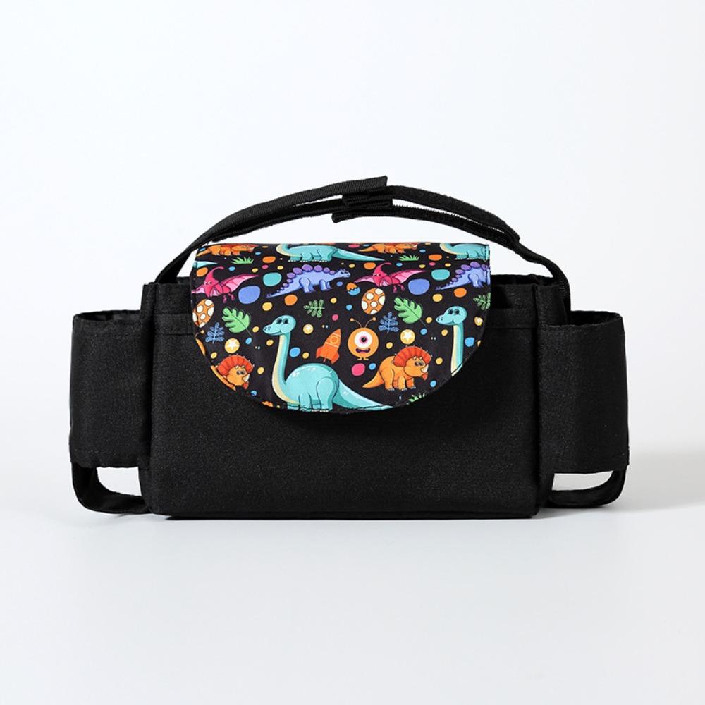 Large Capacity Stroller Storage Hanging Bag with Multiple Pockets Diaper Bag Organizer  Travel