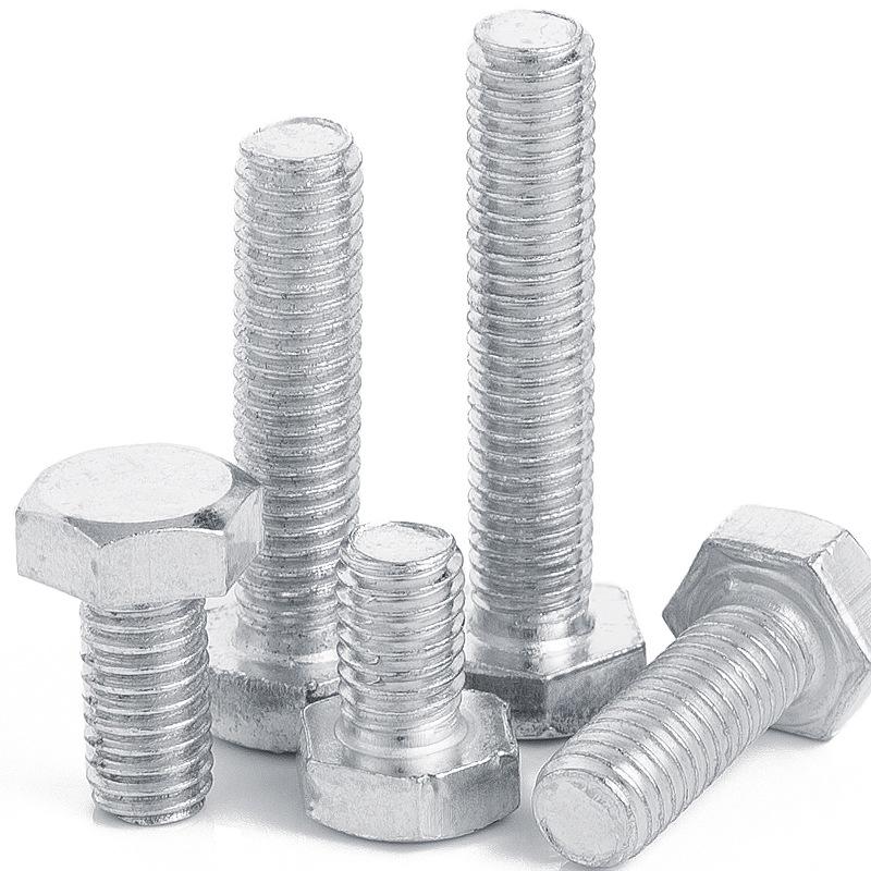 Galvanized Hexagon Bolts and Screws - M5/M6/M8/M10 Fasteners