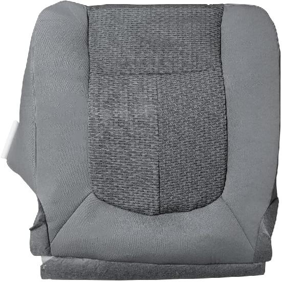 Driver Bottom Cloth Seat Cover Gray 2011-2016 for Ford F250 F350 F450 F550 XLT 6.2L 6.7L 6.8L
