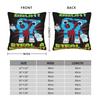 Bruh 67 Six Seven 67 Funny Brainrot Meme Pillow Cover  Graphic Cushion Cover Kawaii Pillow Case For Couch Sofa Bedroom