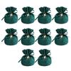 10Pcs Velvety Cloth Drawstring Bag Wedding Gift Wrapping Pouches Birthday Party Treat Bag For Candy Chocolate Jewelry