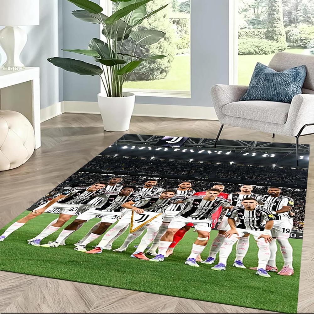 Juventus Floor Rug Office Rug Suitable For Playrooms Bedrooms Game Room Study Room Antislip Rug Office Home Decor Best For Christmas