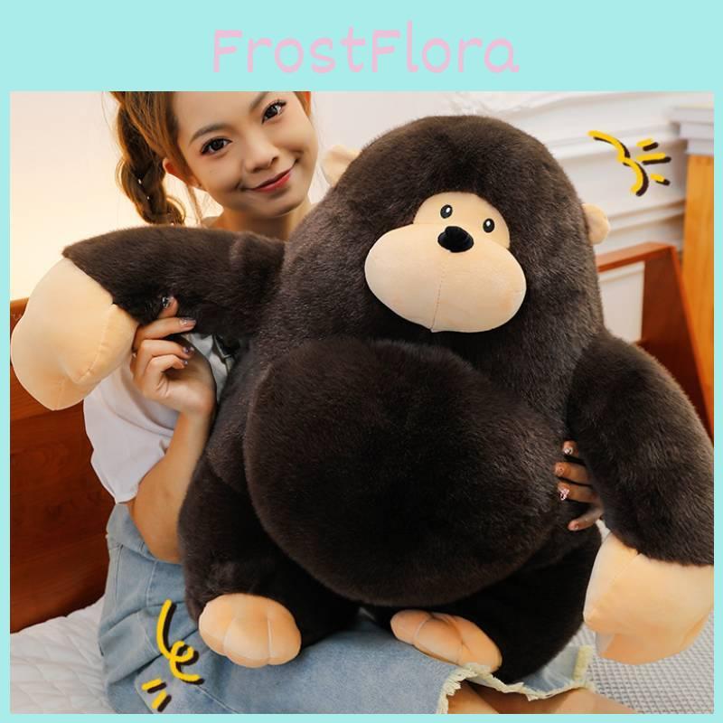 Gorilla Animal Plush Toy Cartoon Stuffed Doll Room Sofa Decoration Kids Gift