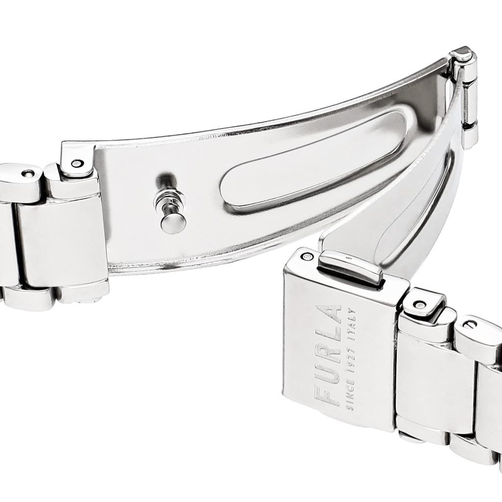 Watch FURLA ICONSHAPE Silver Dial Stainless Steel Quartz Watch Jewelry Accessory WW00032007L1 [Furla] 29.5MM Women's [Item]