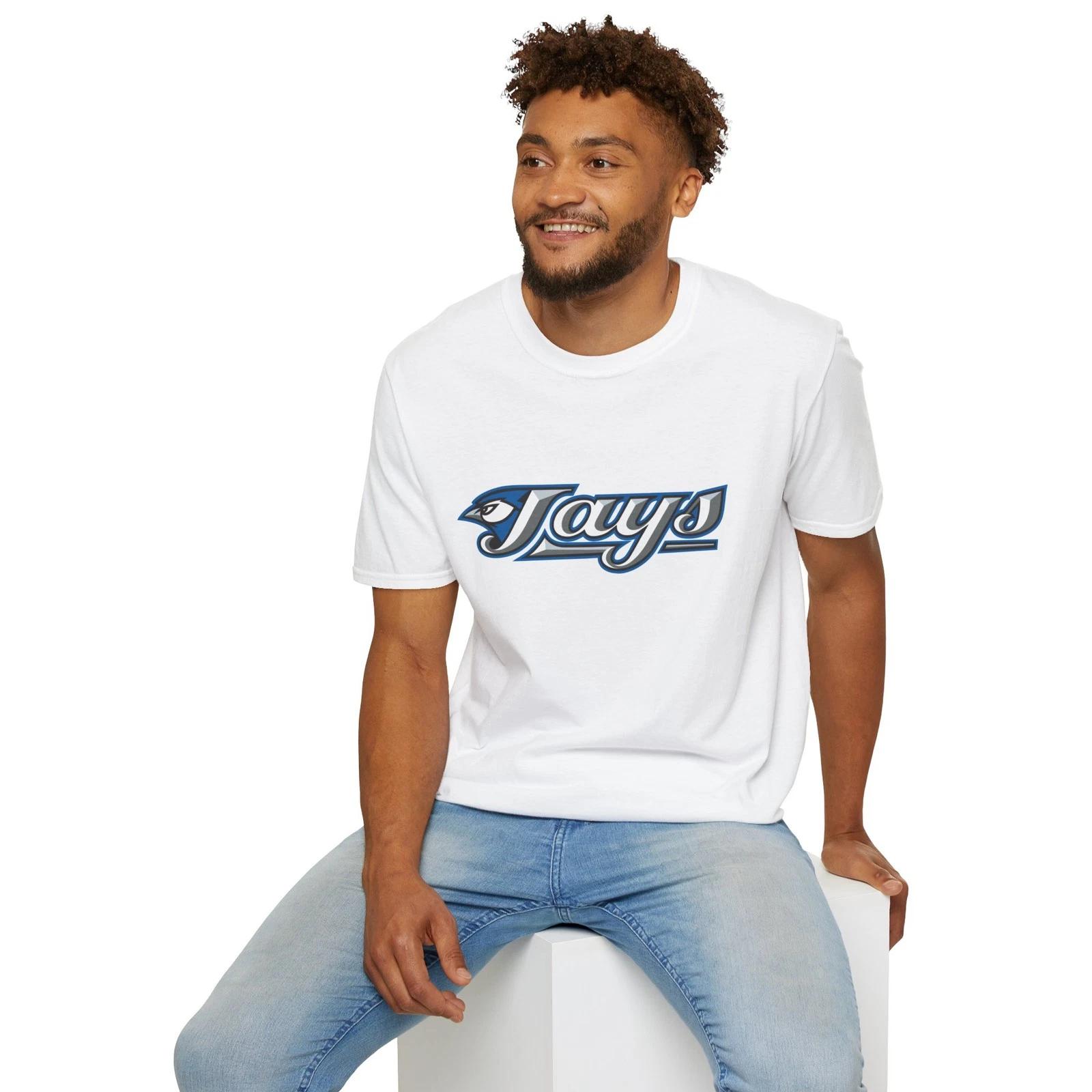 Toronto Blue Jays Logo T-Shirt, Baseball Fan Lightweight Breathable Tee, Unisex 3XL