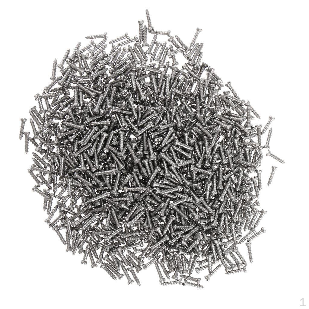 1000 шт. Маленькие самонарезающие винты для 2.0 x 1.4 x 6.0mm
