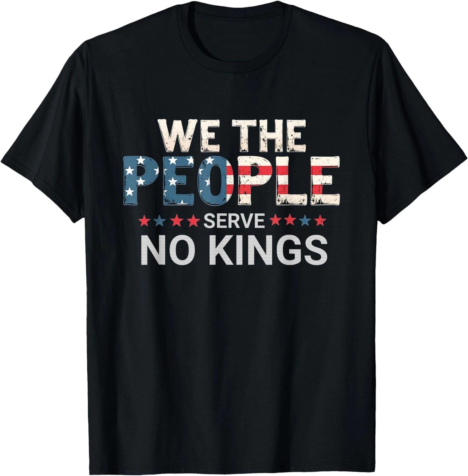 No Kings in America, Democracy, We The People T-Shirt 160