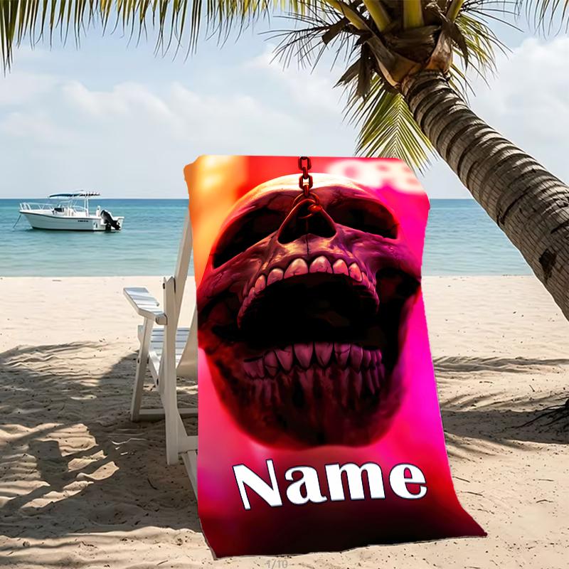 Customizable Personalized Beach Towels Final Destination Themed designs.Suitable for the Beach, Yoga, Sports;ideal As Beach Accessories