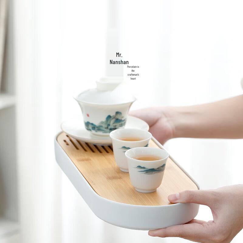 Nanshan Ruanqin Modern Zen Dry Bubble Tea Tray