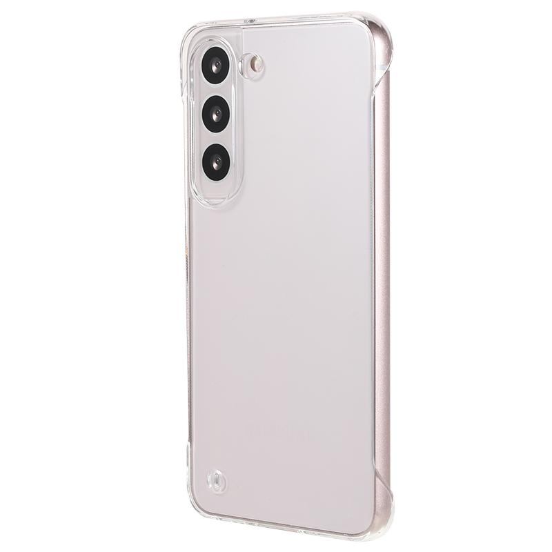 For Samsung Galaxy S21 5G Frameless Hard PC Phone Case Transparent Mobile Phone Cover