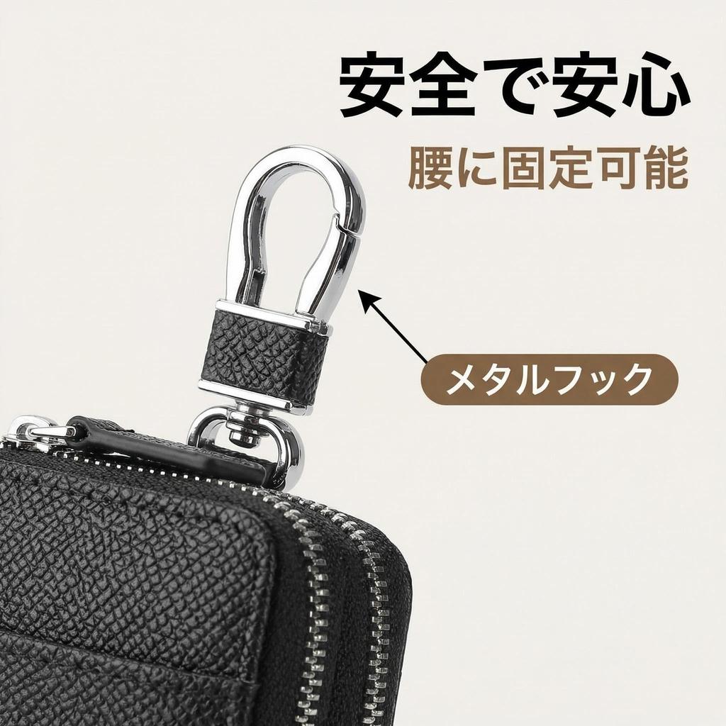 Key Case for Men and Smart Key Air Tag with Card Car Key Integrated Coin Multifunctional [ZBLXYXGS] Women, Compatible, Case, Holder, Leather,