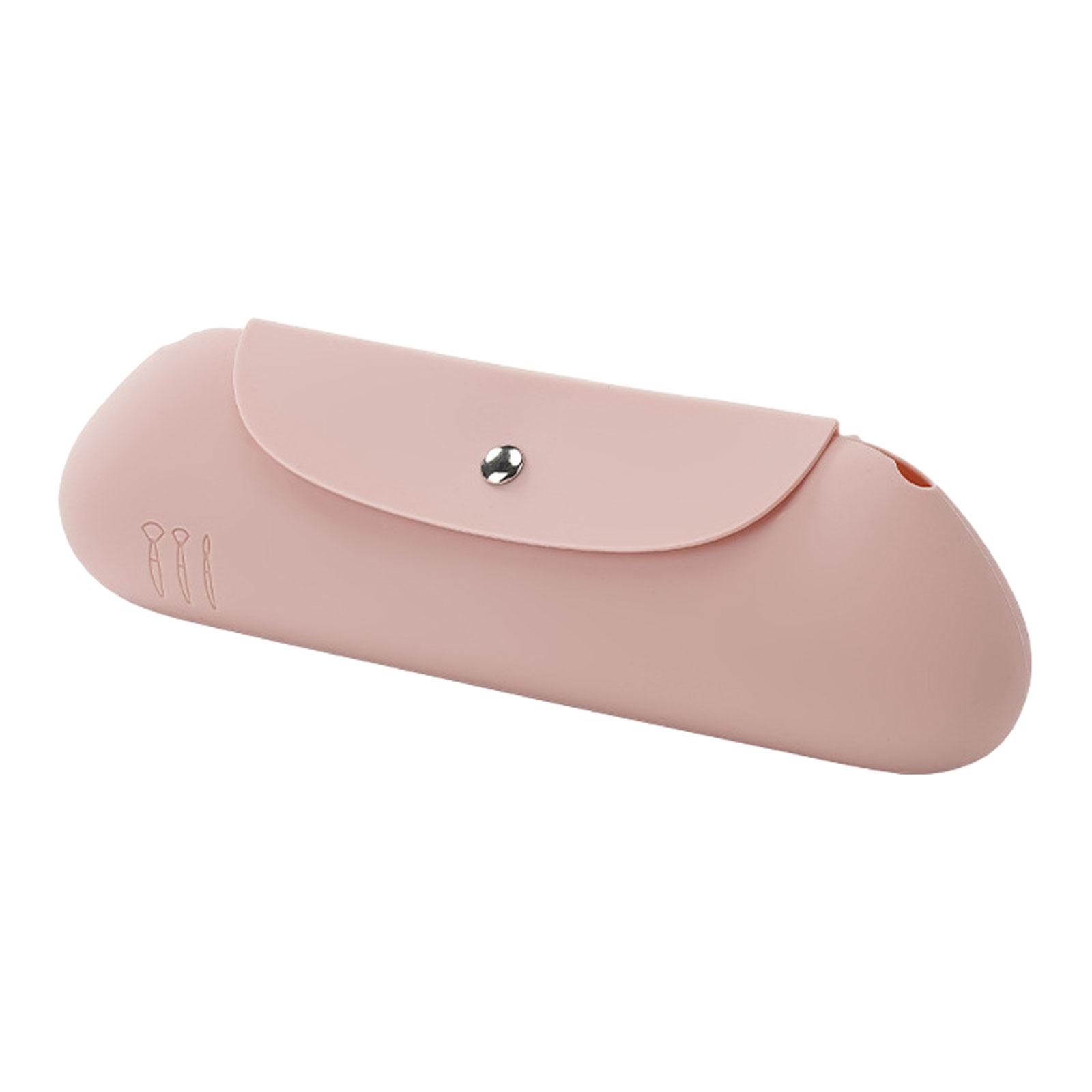 Silicone Makeup Bag Portable Travel Makeup Brush Holder for Travel Woman