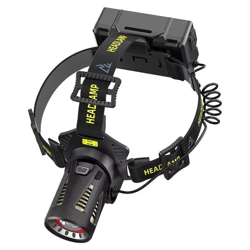 2*XHP300 Sensor Headlamp LED Rechargeable USB Head Flashlight High Power Head Torch Lantern Camping Fishing