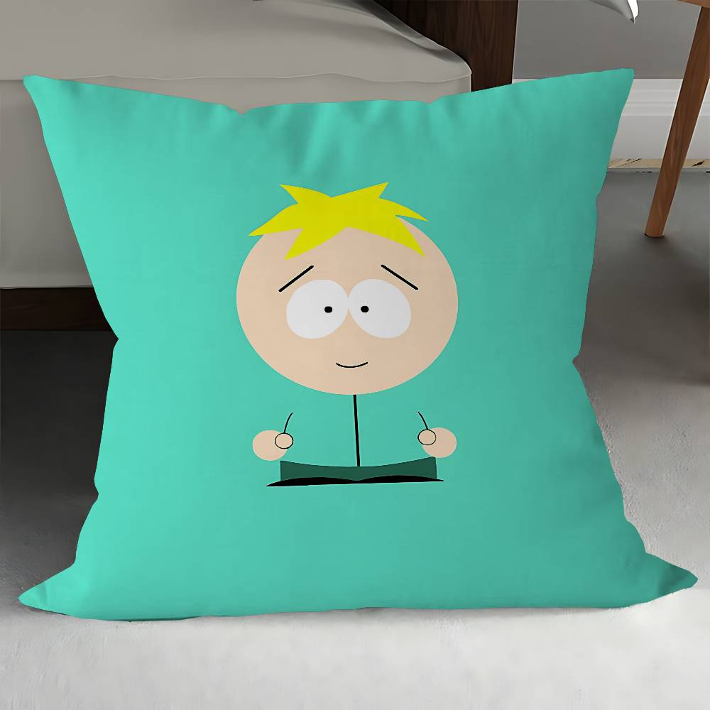 Anime South Park Butters Pillow Cover For Bedroom Room And Living Room Sofa Decorative Cushion Cover