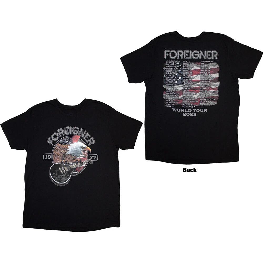 Foreigner Unisex T-Shirt: Eagle (Large) S