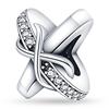 S925 Silver Butterfly Kitten Dog Claw Colorful Zircon Interval Charms Beads Fit Pan Bracelets DIY Jewelry