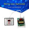 AC220V 8000W High Power Digital SCR PWM Motor Speed Controller Voltage Regulator Dimming Control Attemperation Durable