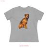 Andrew Border Terrier Womens Relaxed Fit Cotton T Shirt Vintage Washed Breathable Graphic Casual Stylish Comfortable