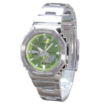 G-Shock G-Steel Analog Digital Green Dial Quartz GM-2110D-3A 200M Men's Watch
