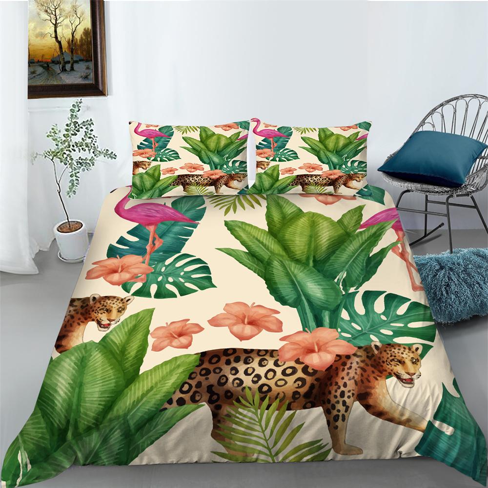 2023 Bettwäsche-Set im neuen Stil, Anzug, Tiger-Muster, Bettbezug, Hunde, Bettbezug, Lions, Teenager, Jungen, Einzelbett-Set, Heimtextilien mit Kissenbezug