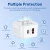 EU US UK 20W Dual Ports Type C USB C PD Wall Charger Fast Quick Charging Power Adapters For 11 12 13 14 15 Samsung