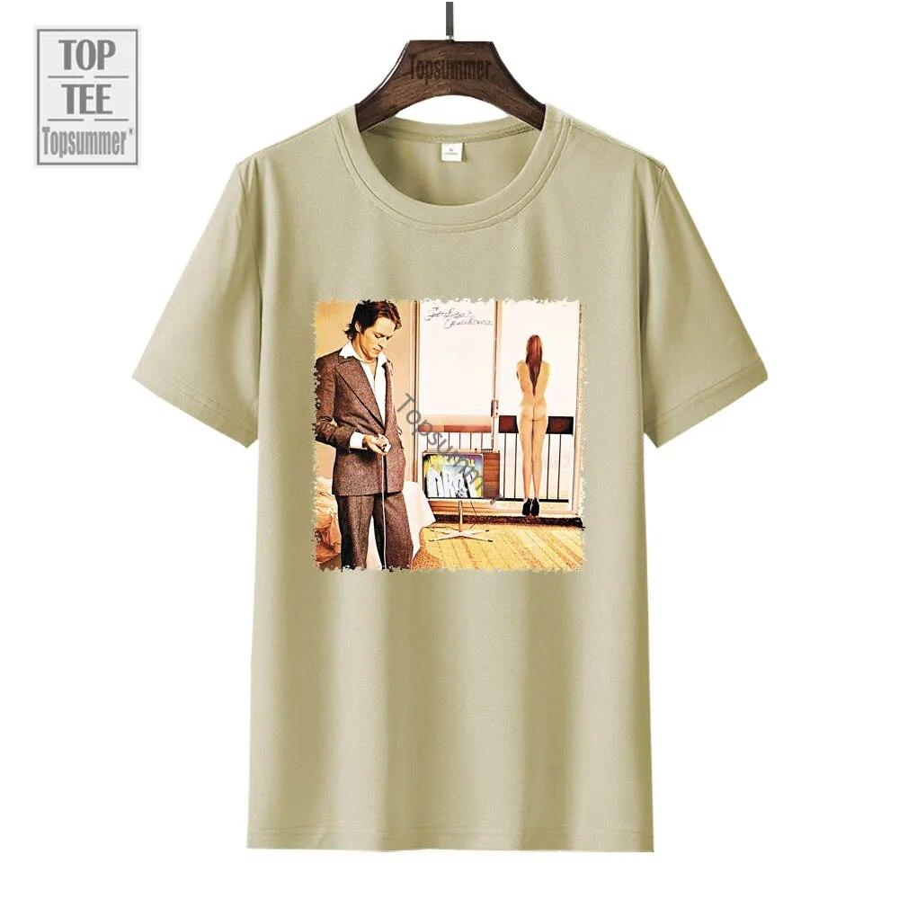 Albumové tričko Pressure Drop Robert Palmer Tour Tričko Dámské Gotický Rock Krátký Rukáv Trička Unisex Bavlněná Trička