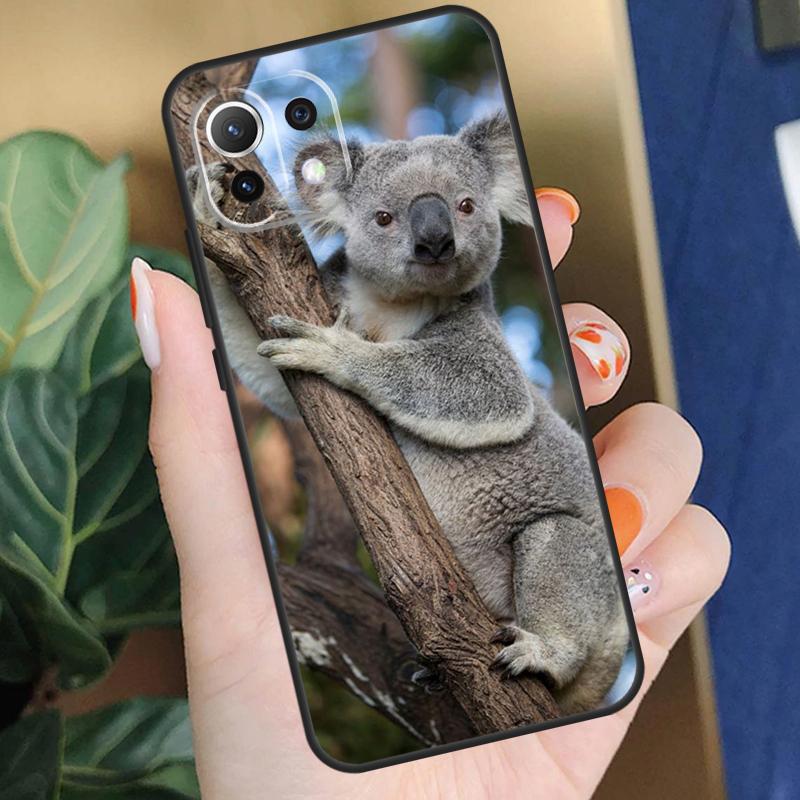 Koala Case For Xiaomi 15 14 Ultra 13T 14T 15T Pro 17 Pro Max POCO X7 Pro X5 X6 F5 F6 F7 F8 Coque