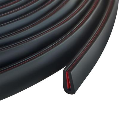 Nueva Tira Protectora de Borde en Forma de U 3 Metros Tira de Recorte Impermeable Sello de Goma Protector de Puerta de Coche
