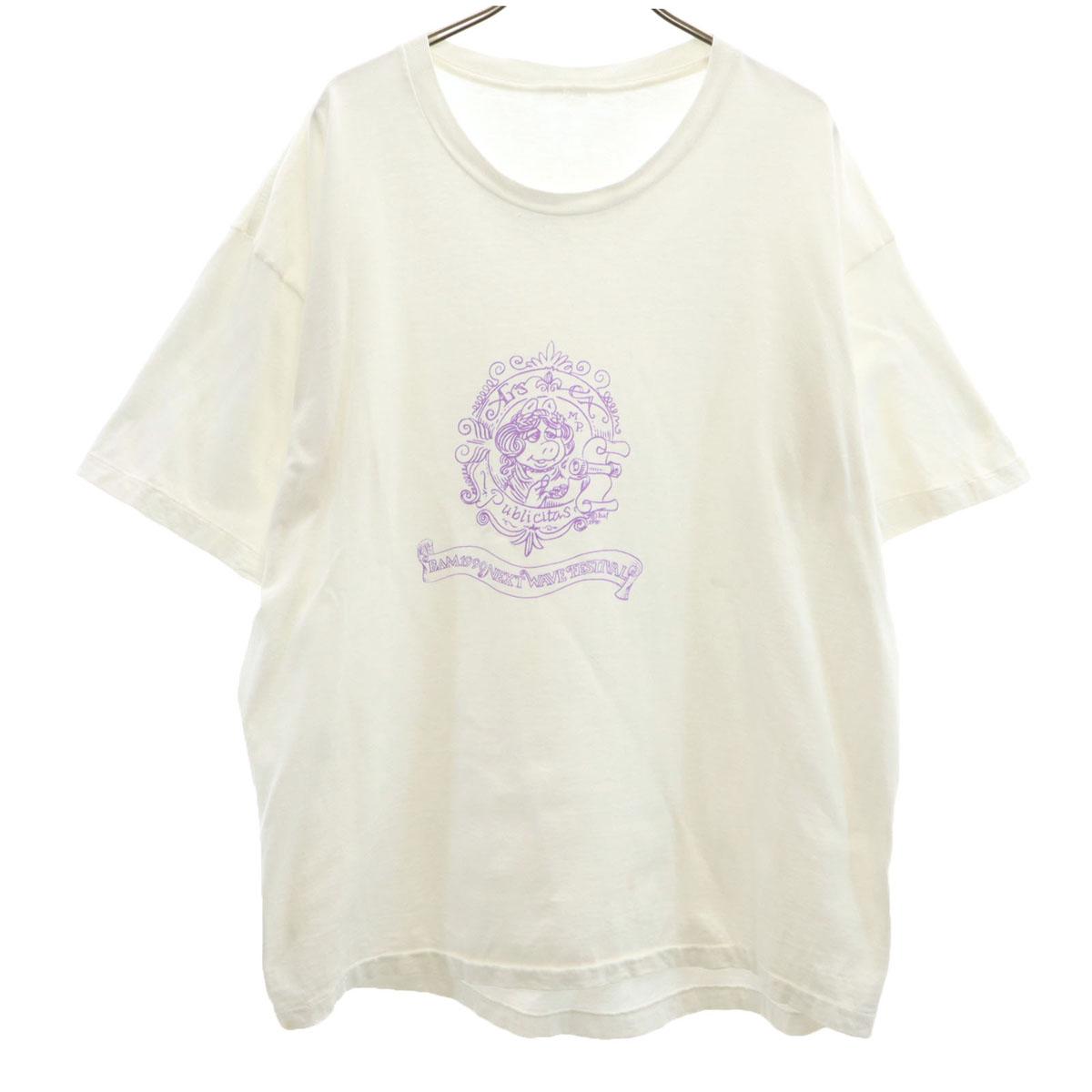 

BAM 1990 NEXT WAVE FESTIVAL Short sleeve T-shirt white Single stitch Men s Used