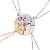 4pcs Colorful Sun Moon Nebula Necklace Fashion Cute Cartoon Pendant DIY Jewelry Accessories Birthday Party Gift Wholesale 2026