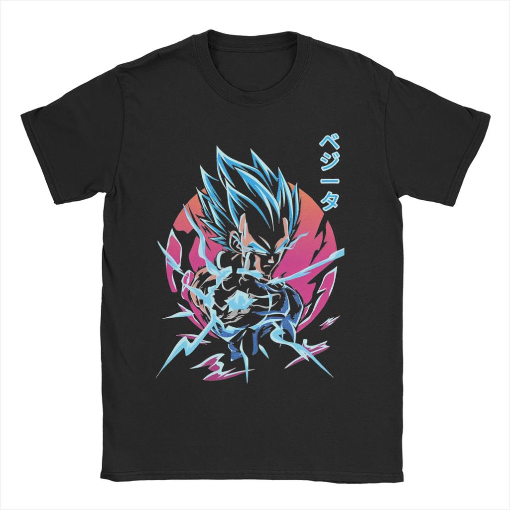 Dragon Ball Z Super Saiyan Vegeta for Unisex Women T Shirt Cool Tee Shirt Short Sleeve Crew Neck 2026 New Summer TShirt Cotton