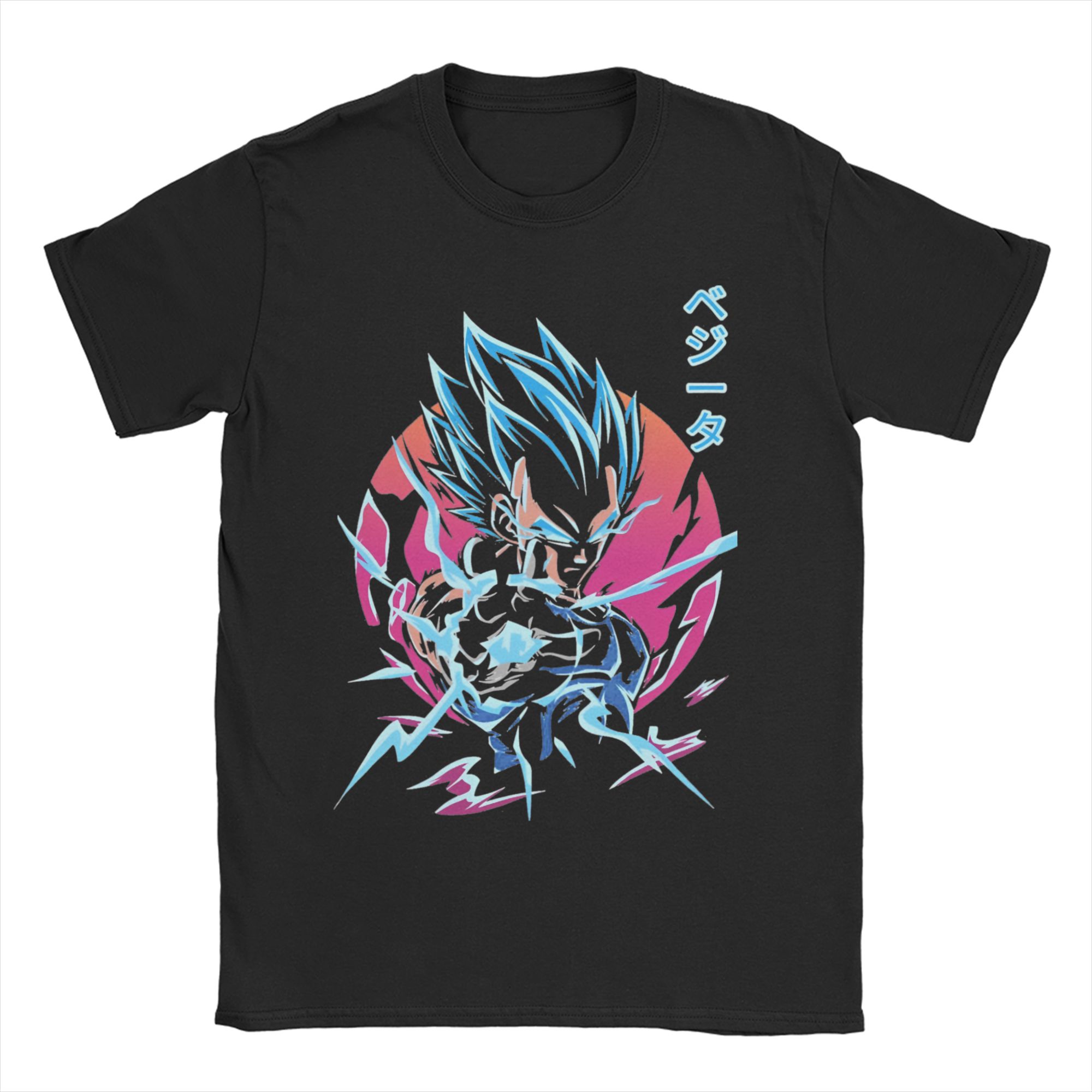 

Dragon Ball Z Super Saiyan Vegeta for Unisex Women T Shirt Cool Tee Shirt Short Sleeve Crew Neck 2026 New Summer TShirt Cotton 4XL