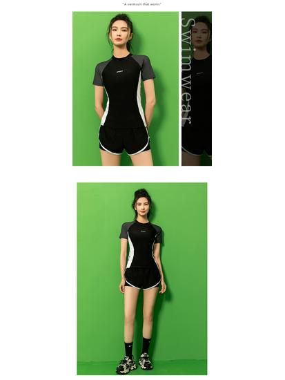 2024 Women's Slimming Two-Piece Swimwear with Safety Rope